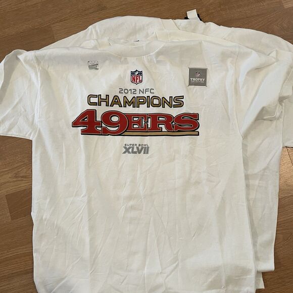 4pc San Francisco 49ers T-Shirts Bundle Size Large Lot NFL FOOTBALL - Picture 6 of 12